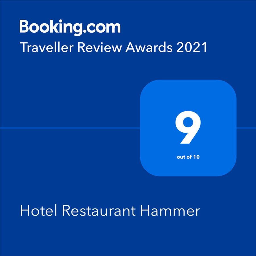 Hotel Restaurant Hammer Eigenthal Exterior foto